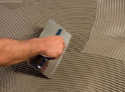 Плиточный клей для наружных работ – описываем технологию применения
